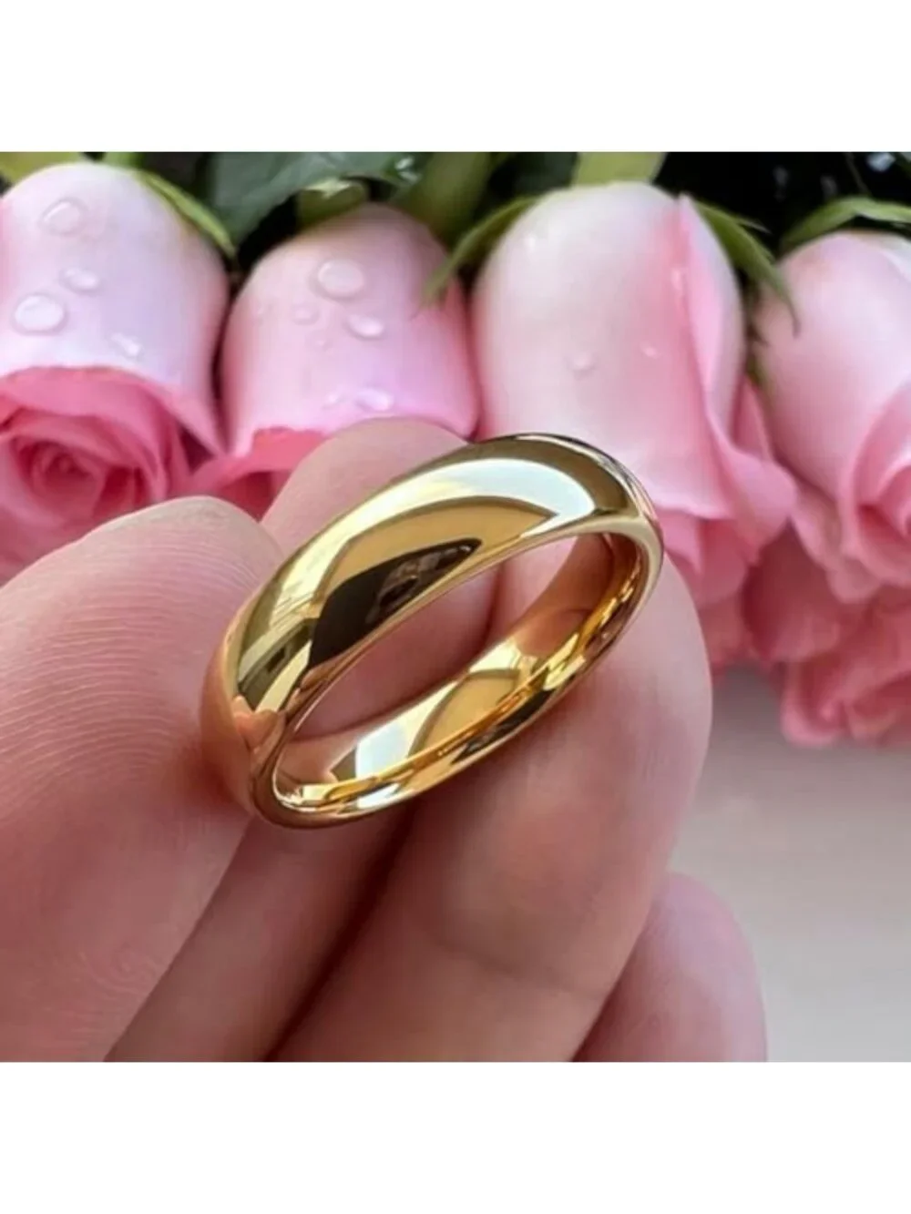 Stylish Tungsten Wedding Bands for Men & Women - Polished Comfort Fit Rings